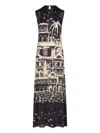 Johanna Ortiz Cardinal Direction Printed Satin-jersey Maxi Dress In Multi