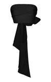 Johanna Ortiz Cassia Organic Linen Top In Black