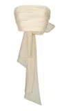 Johanna Ortiz Cassia Organic Linen Top In Off-white