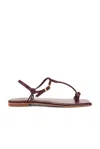 Johanna Ortiz Charted Dream Flats In Pinot Wine