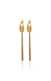 Johanna Ortiz Chinampas Islands Drop Earrings In Gold