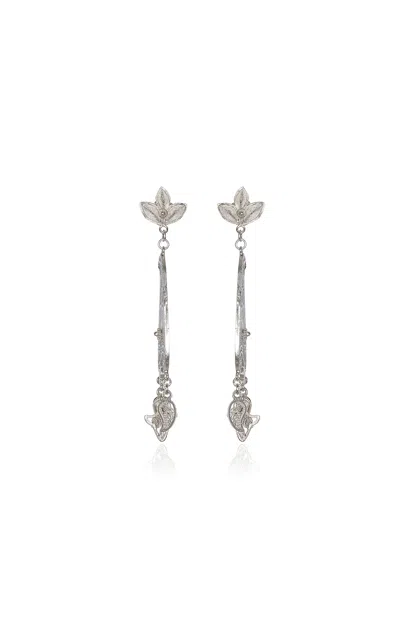 Johanna Ortiz Choreographed Light Earrings In Metallic