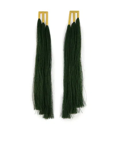 Johanna Ortiz Color Ways Earrings In Green