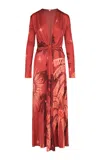 Johanna Ortiz Coral Marino Maxi Dress In Red