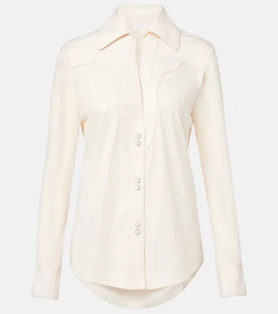 Johanna Ortiz Cotton-blend Poplin Shirt