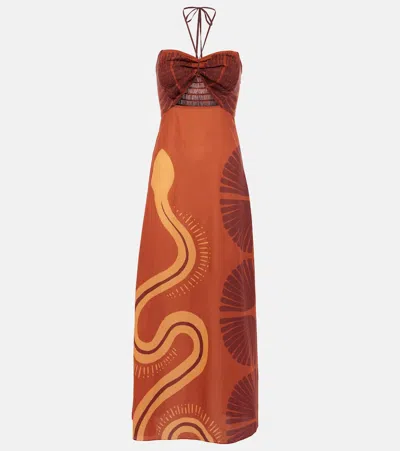 JOHANNA ORTIZ COTTON MAXI DRESS