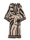 Johanna Ortiz Cruiser Printed Tunic Dress In Neutral