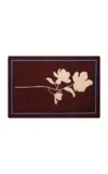 Johanna Ortiz Dainty Magnolia Silhouette Silk Shawl In Multi