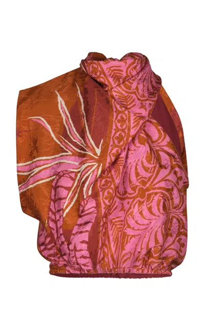 Johanna Ortiz Dark Natural Harbor Top In Multi