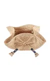 Johanna Ortiz Deep Navy Ocaña Mini Bread Basket In Multi
