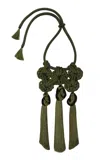Johanna Ortiz Direction Of The Wind Necklace In Green