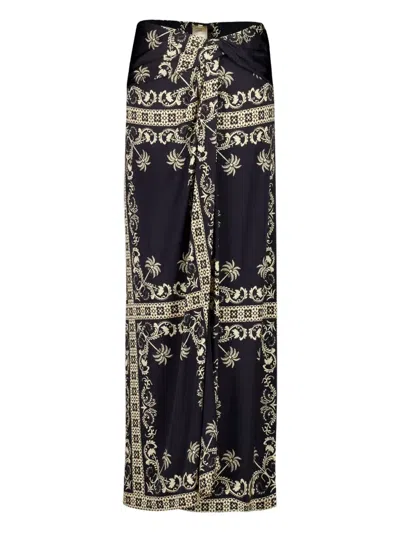 Johanna Ortiz Dream Tiles Midi Skirt