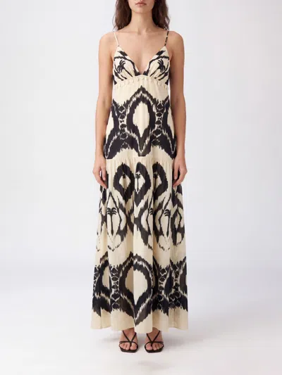 Johanna Ortiz Zea Palm Printed Cotton-poplin Maxi Dress In Multi