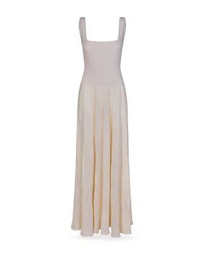 Johanna Ortiz Ecru Mari Maxi Cover Up Dress