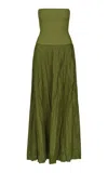 Johanna Ortiz Empowerment Movement Linen-blend Maxi Skirt