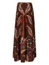Johanna Ortiz Encanto De Isla Skirt In Red