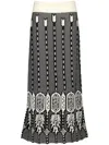 Johanna Ortiz Energy Matrix Midi Skirt In Black