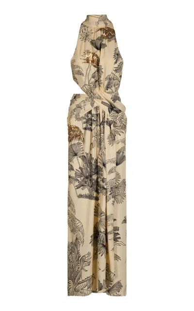 Johanna Ortiz Excepcionalidad Maxi Dress