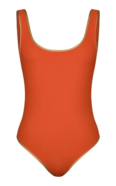 Johanna Ortiz Explorer One-piece Swimsuit In Red