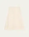Johanna Ortiz Fair Winds Midi Skirt In Ecru
