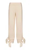 Johanna Ortiz Femininity Dramatic Linen Pants In Multi