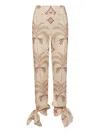 Johanna Ortiz Femininity Dramatic Tie Trousers In Neutral