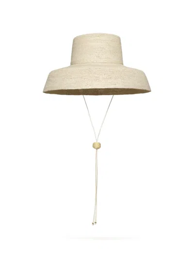 Johanna Ortiz Fierce Muse Hat In Neutral