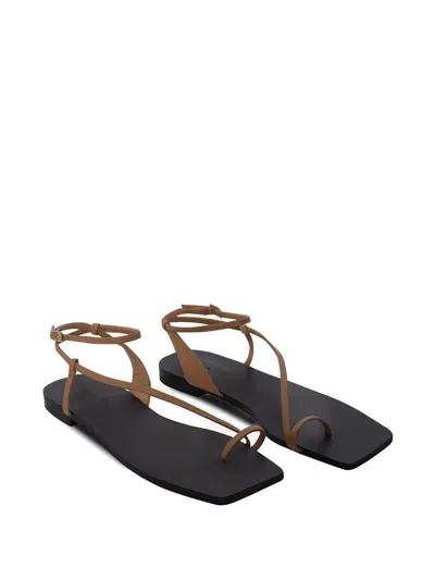 Johanna Ortiz Flamenco Echoes Flat Sandals In Multi