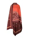 Johanna Ortiz Flowing Fortunes Scarf In Red