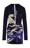 Johanna Ortiz Gangaway Mini Dress In Black