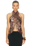Johanna Ortiz Glimmering Frost Top In Multi