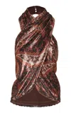Johanna Ortiz Glimmering Frost Top In Multi