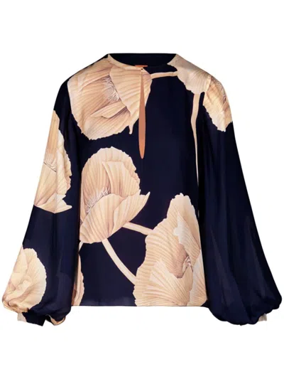 JOHANNA ORTIZ GOTAS FLORALES BLOUSE