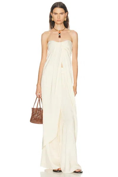 Johanna Ortiz Graceful Top In Neutral