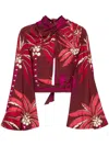 Johanna Ortiz Great Improvisation Top In Red