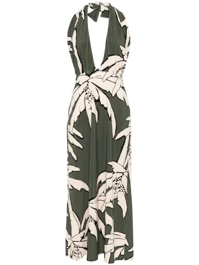 JOHANNA ORTIZ OCEANIC MANTRA DRESS - WOMEN'S - POLYESTER/ELASTANE