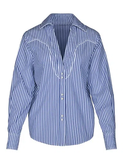 Johanna Ortiz Hacia El Puerto Shirt In Blue