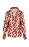 Johanna Ortiz Hacia Puerto Twill Shirt In Multi
