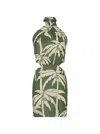 Johanna Ortiz Heart Pirate Mini Dress Green And Ecru In Green