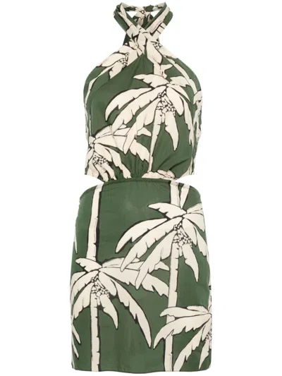 Johanna Ortiz Heart Pirate Minikleid In Green