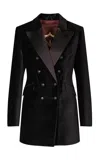 Johanna Ortiz Herencias Del Alma Cotton Jacket In Black