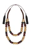 Johanna Ortiz Heritage Of The Weaver Necklace In Brown