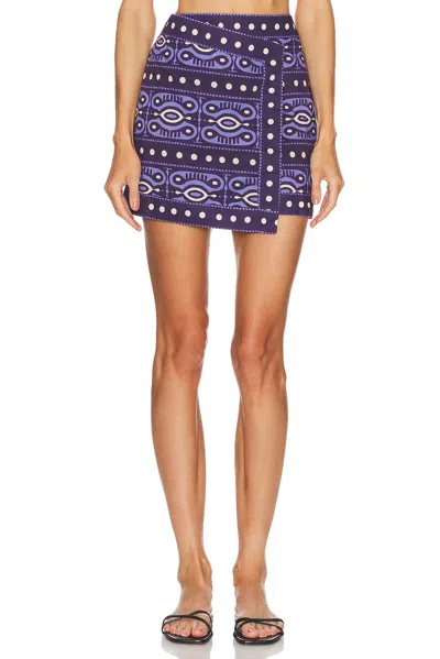 JOHANNA ORTIZ HUNTING ROOTS WRAP SKIRT