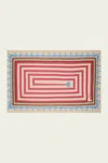 Johanna Ortiz Infinity Palm Pareo In Ecru Pink In Multi