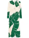 Johanna Ortiz Into The Wild Knotted Maxi Dress In 中性色