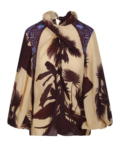 Johanna Ortiz Intricate Islands Top In Multicolor