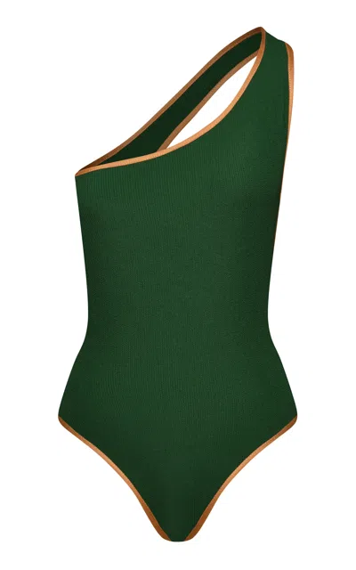 Johanna Ortiz Isola One-piece Swimsuit In Green
