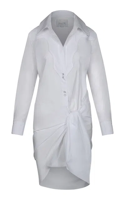 Johanna Ortiz Journal Of Light Tie-front Shirt In White