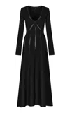 Johanna Ortiz Kaleidoscope Maxi Dress In Black