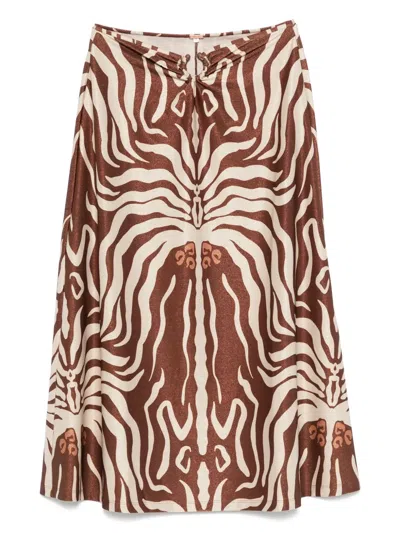 Johanna Ortiz Keel Midi Skirt